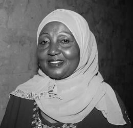 Former Kwale County MP Zainab Kalekye Chidzuga.