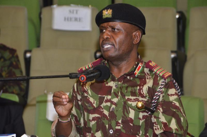 Rift Valley Regional Commissioner George Natembeya