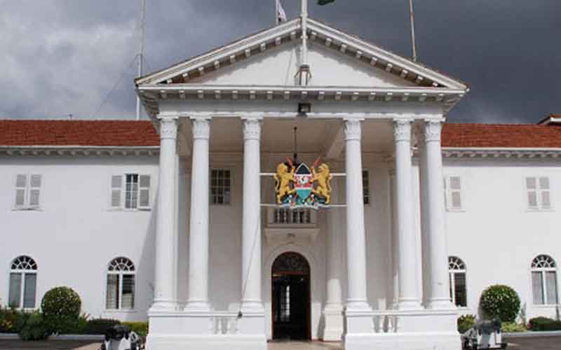 File image of State House, Nairobi. |Photo| Courtesy|