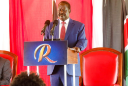 ODM leader Raila Odinga