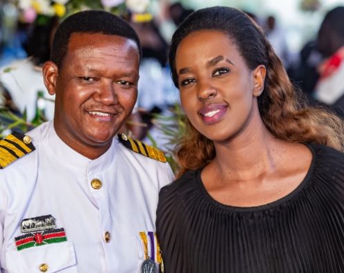File Image of Governor Alfred Mutua and Lilian Nganga 