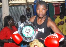 File image of legendary former boxer Conjestina Achieng'. |Photo| Courtesy|