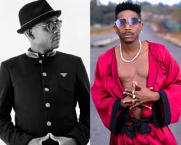 Rapper Frasha and Comedian Eric Omondi