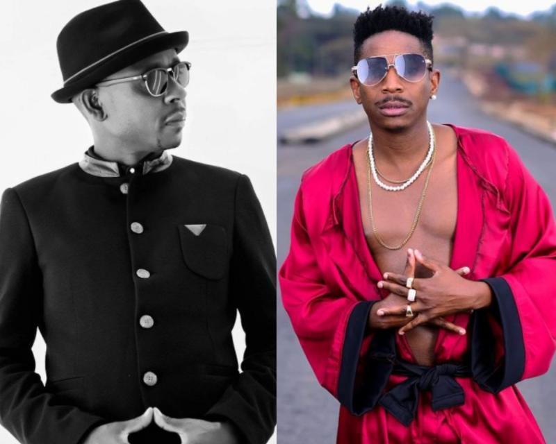 Rapper Frasha and Comedian Eric Omondi