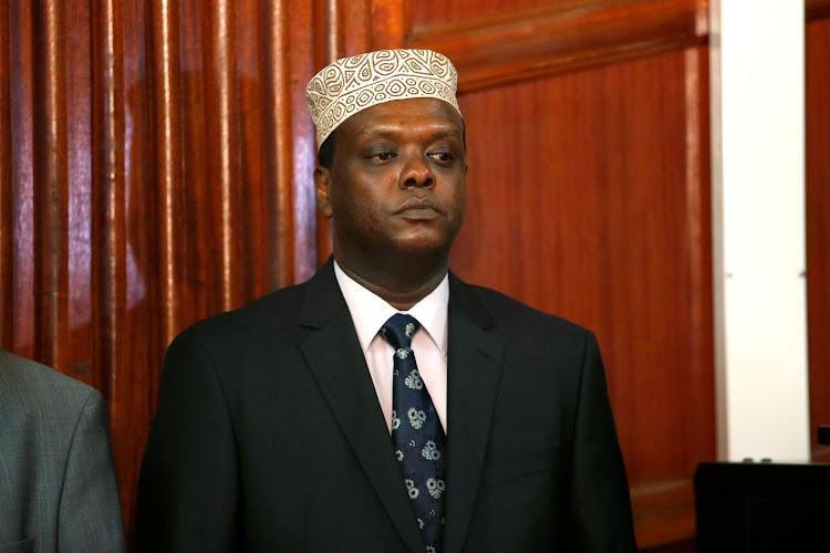 former Sports Cabinet Secretary Hassan Wario (COURTESY)
