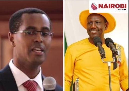 File Image of Dr. Kinyanjui Nganga Jacob and DP William Ruto. 