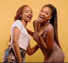 File image of Sandra Wambui & Brianna Wanjiku 