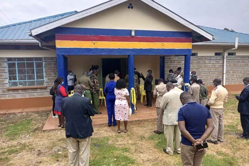 File image of the new Kianjokoma Police Station. |Photo| Courtesy|