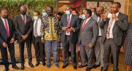 ODM leader Raila Odinga Meets Mt. Kenya Leaders. 
