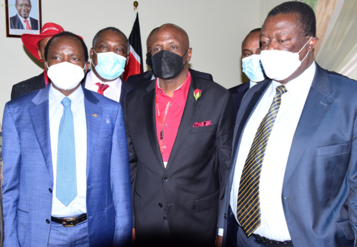 OKA Principals Kalonzo Musyoka, Gideon Moi and Musalia Mudavadi 
