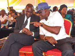 DP William Ruto Shares a Moment With Former Machakos Senator Johnson Muthama