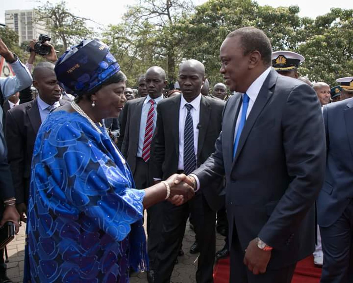 Former President Uhuru Kenyatta and his mum Mama Ngina Kenyatta. [Photo: Courtesy]Former President Uhuru Kenyatta and his mum Mama Ngina Kenyatta. [Photo: Courtesy]