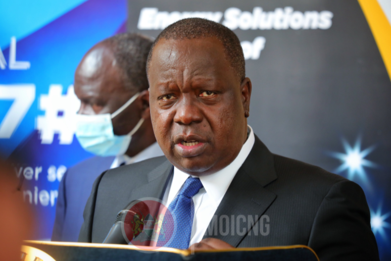 Interior Cabinet Secretary Dr. Fred Matiang'i