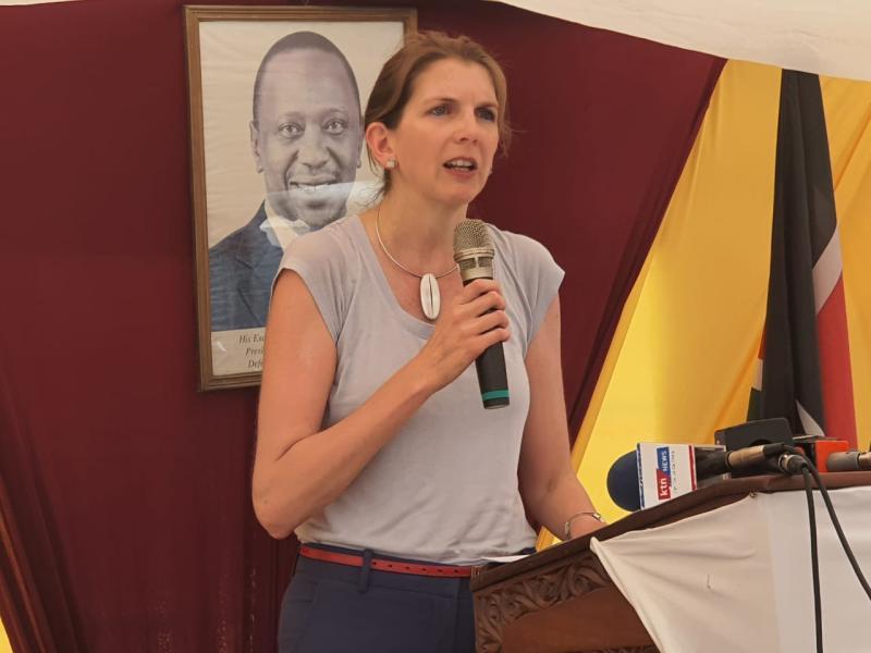 File image of UK High Commissioner to Kenya Jane Marriott. 