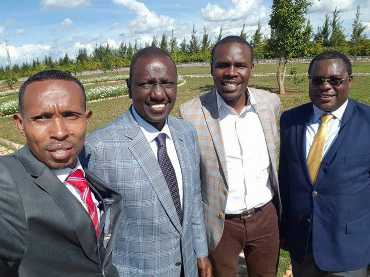 From Left. Nyali MP Mohammed Ali, DP William Ruto, South Mugirango MP Sylvanus Osoro, and Senate Speaker Ken Lusaka. |Photo| Courtesy|