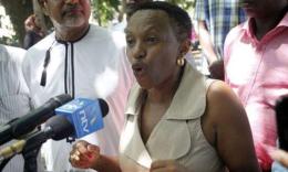 Mwende Gatabaki, wife to economist David Ndii. 