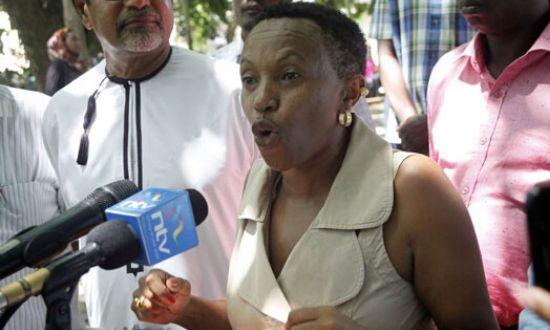 Mwende Gatabaki, wife to economist David Ndii. 