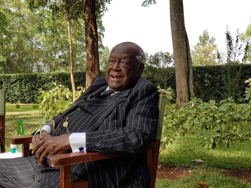 Former Attorney General Sir Charles Njonjo