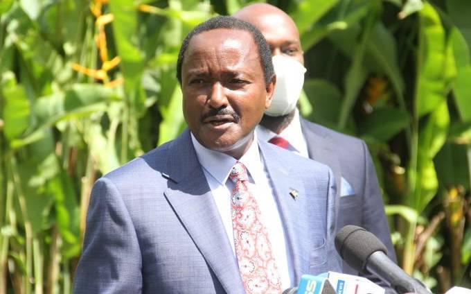 Wiper Party leader Kalonzo Musyoka. 
