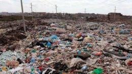 Plastic waste 