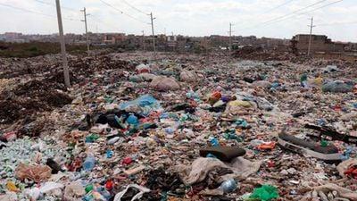 Plastic waste 