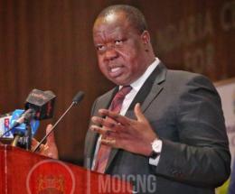Interior CS Fred Matiang'i 