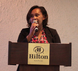  Caroline Gaita, the Executive Director at Mzalendo Trust. 
