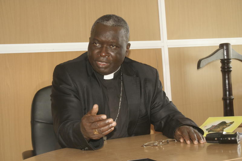 File image of Archbishop Philip Anyolo. |Photo| Courtesy|