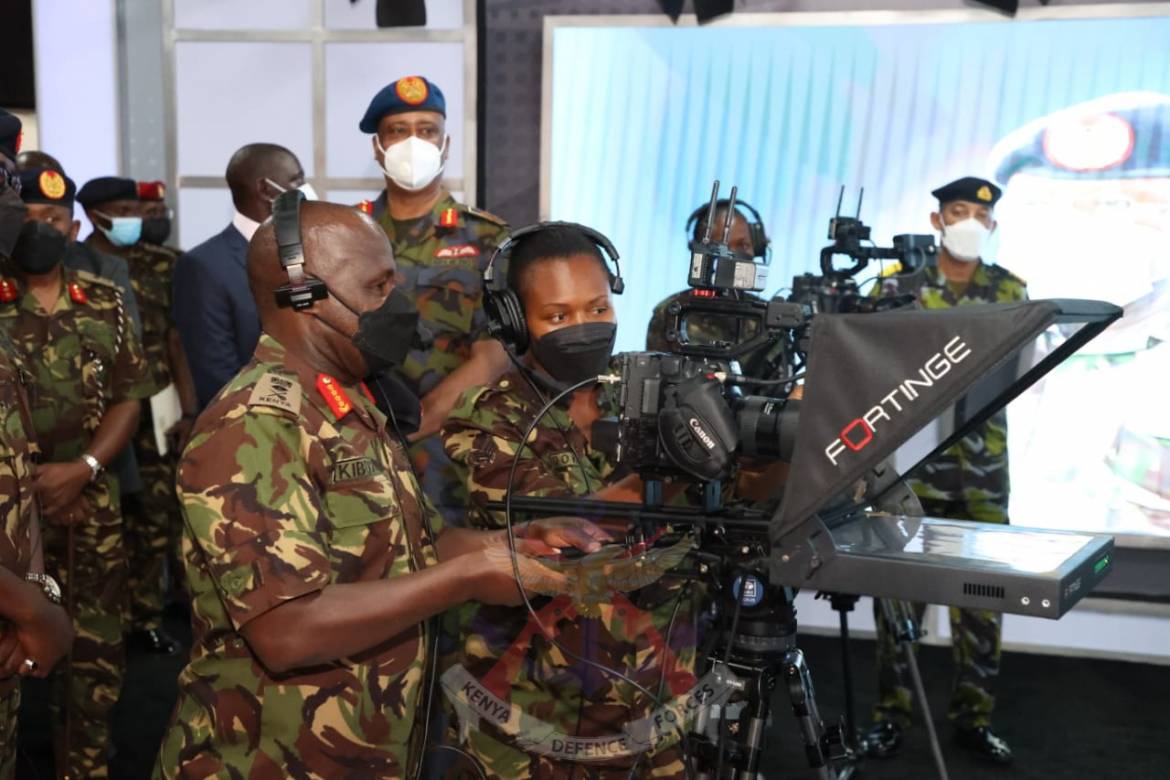 KDF Launches State-of-the-Art TV and Radio Studios at Their Headquarters in Nairobi. 