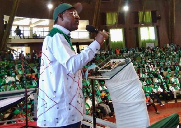 Bungoma Senator Moses Wetangula at the Bomas of Kenya. 