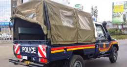 File image of a Kenyan police vehicle. |Photo| Courtesy|