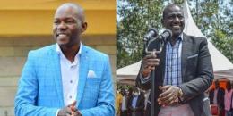 File image of Saboti MP Caleb Amisi and Deputy President William Ruto.