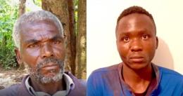 Colage image of Robert Wanjala and his son Masten Milimu Wanjala. |Photo| Courtesy|