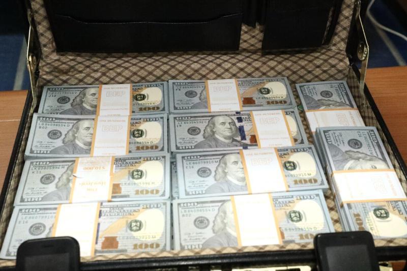 Face US currencies recovered by DCI. |Courtesy| Twitter|