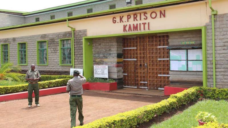 File image of warders at the Kamiti Maximum Prison. |Photo| Courtesy|