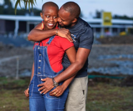 Boniface Mwangi and wife Hellen Njeri