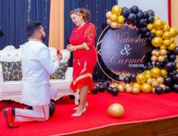 Rev. Lucy Natasha get engaged to boyfriend Prophet Carmel