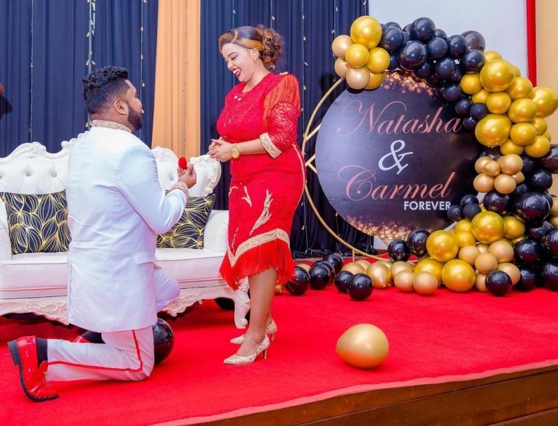 Rev. Lucy Natasha get engaged to boyfriend Prophet Carmel