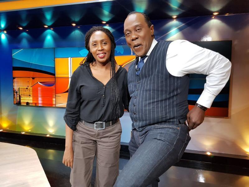 File image of Citizen TV producer Monica Kiragu and Jeff Koinange. |Photo| Courtesy|