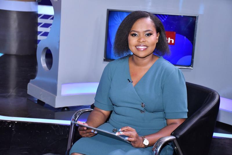 File image of KBC news anchor  Purity Museo. |Photo| Courtesy|