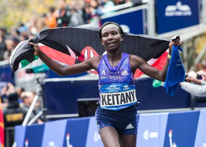 File image of legendary athlete Mary Keitany. |Photo| Courtesy|