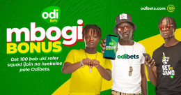 Mbogi Bonus: Refer a Friend to Odibets and get paid  