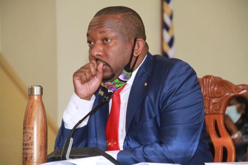 Former Nairobi Governor Mike Sonko.