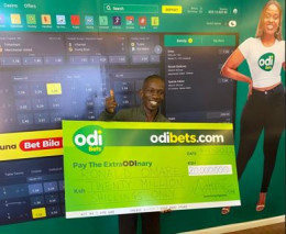 Mkokoteni Man Wins Sh20 million Jackpot on Odibets