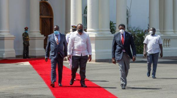 President Uhuru Kenyatta Meets With Western Kenya Leaders