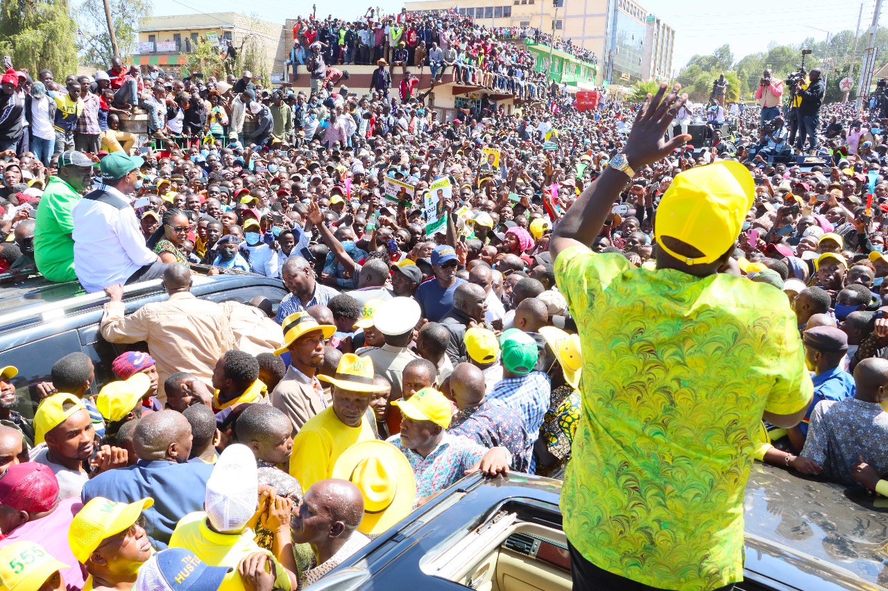 {DP William Ruto's rally in Baringo. Image: Courtesy}{