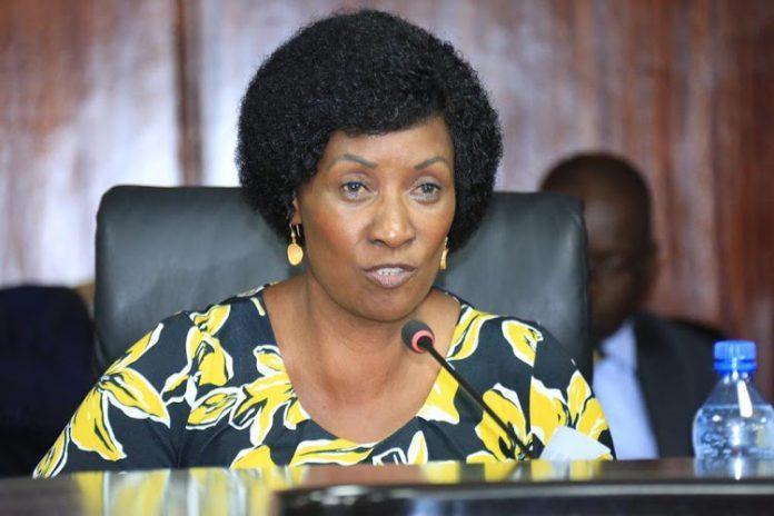 Teacher's Service Commission (TSC) CEO Nancy Macharia.