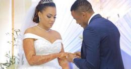 File image of Ali Kiba and Amina Khalef on their wedding. |Photo| Courtesy|