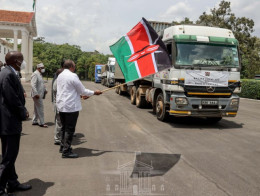 President Uhuru Kenyatta Flags Off Emergency Relief Supplies To Drought-hit Counties