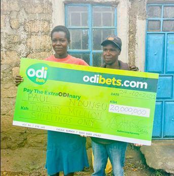 Mai Mahiu Man Wins Sh20 Million Odibets Jackpot